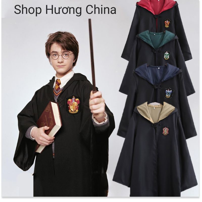 Áo choàng coslpay Harry Potter đồng phục Hogwarts | BigBuy360 - bigbuy360.vn