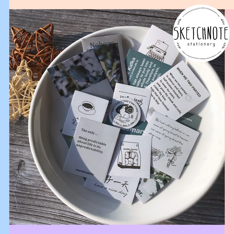 Sticker quote theo tông màu st061