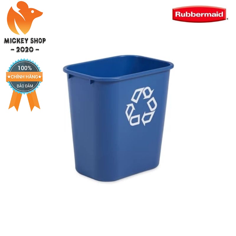 [Chính Hãng] Thùng Rác Văn Phòng Tái Chế 28Qt Cao Cấp RUBBERMAID