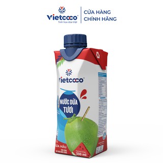 Nước dừa tươi dưa hấu UHT Vietcoco 330ml