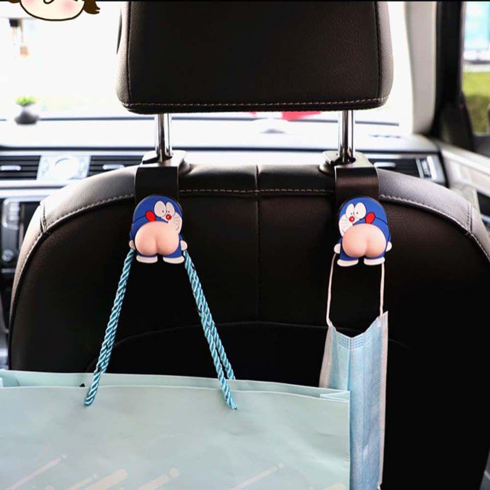Móc treo đồ dùng MMULCK kiểu hoạt hình dễ thương đa năng dùng cho xe hơi