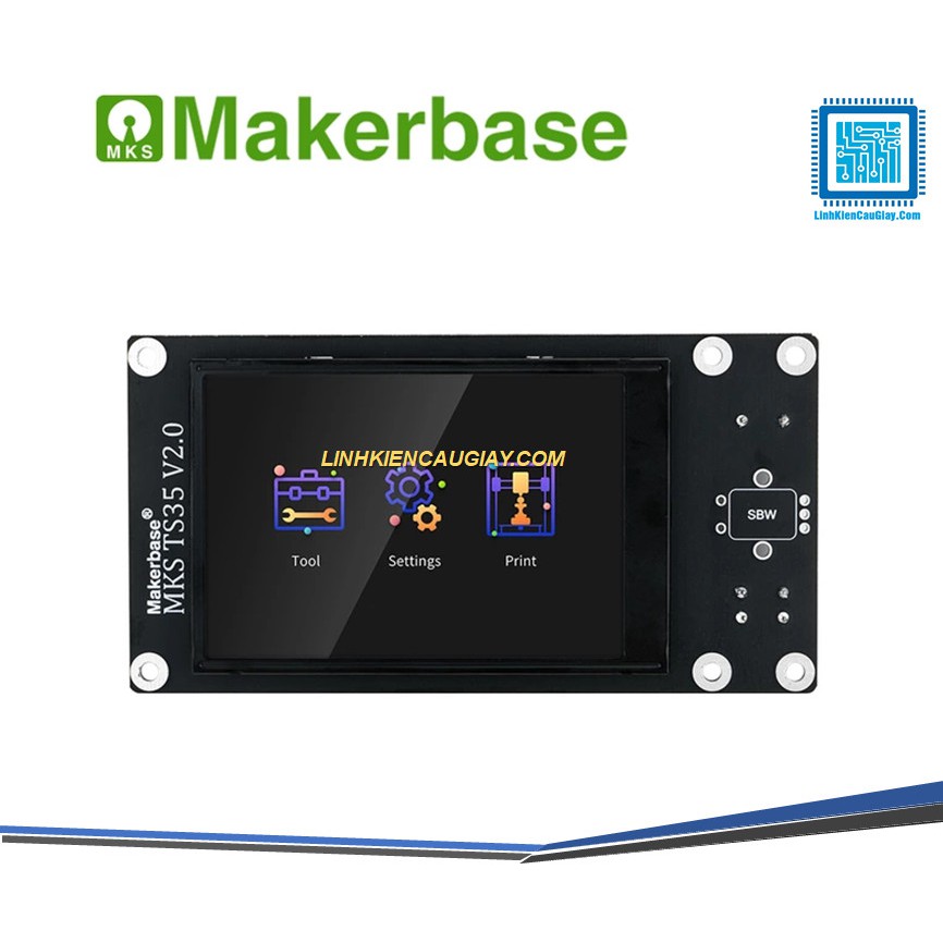 Combo MKS Robin Nano V2.0 + Màn hình TS35 V2.0