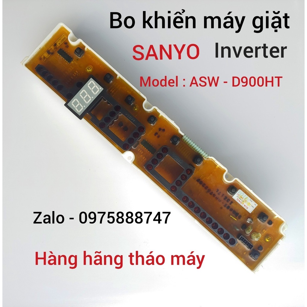 Bo khiển máy giặt Sanyo /model : ASW - D900HT