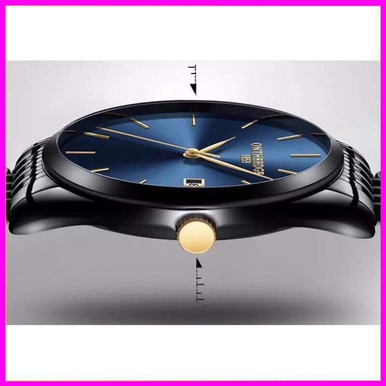 [ Hàng Xịn ] [SIÊU GIẢM GIÁ] ĐỒNG HỒ NAM RONTHEEDGE CHÍNH HÃNG FULLBOX , TẶNG KÈM PIN DỰ PHÒNG [ Đồng Hồ Nam Cao Cấp] | BigBuy360 - bigbuy360.vn