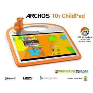 Máy tính bảng dành cho trẻ em ARCHOS 101 ChildPad màu trắng cam