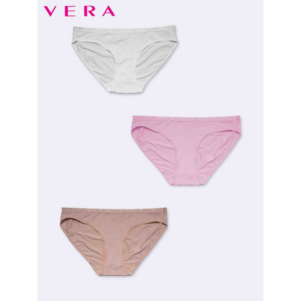 Combo 03 quần lót VERA chất liệu microfiber dáng bikini - 0123C