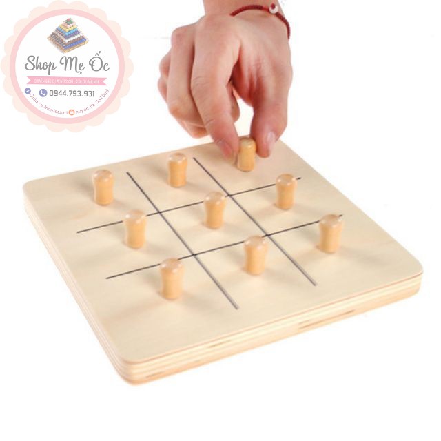 Giáo cụ Montessori - Kỹ năng cầm đồ vật bằng 2 ngón tay
