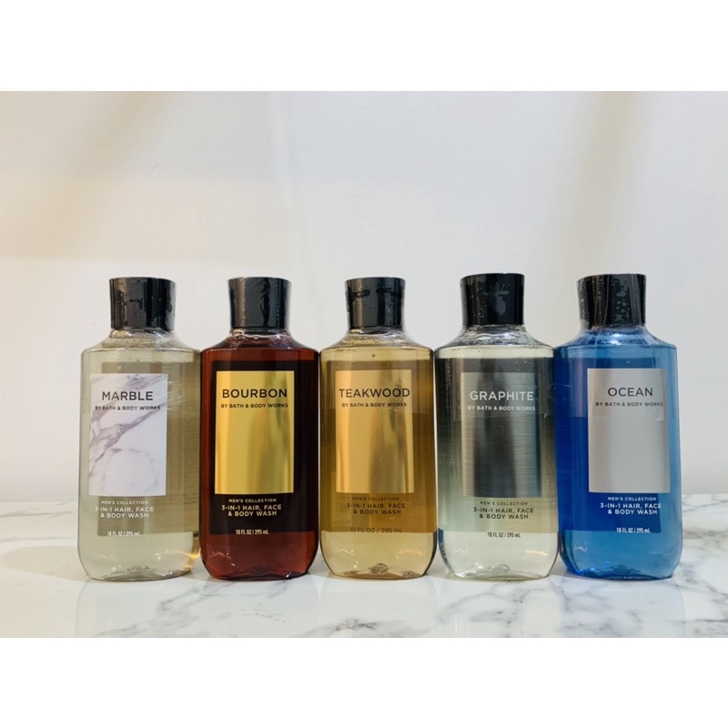 Sữa tắm gội 3 in 1 toàn thân hương nước hoa cho nam Bath and Body Works
