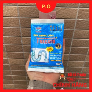 Bột Thông Cống TRACATU Loại Đặc Biệt, Thông Cống Siêu Nhanh, Bột Chính Hãng 100g