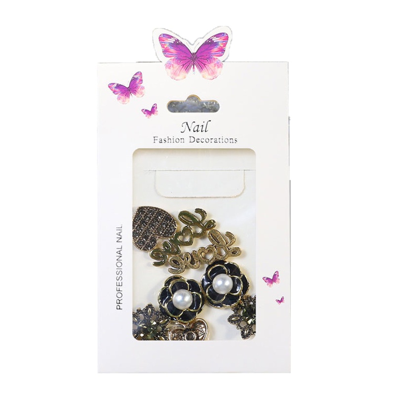 Set 8 / 10 Phụ Kiện Trang Trí Móng Tay 3D Thời Trang