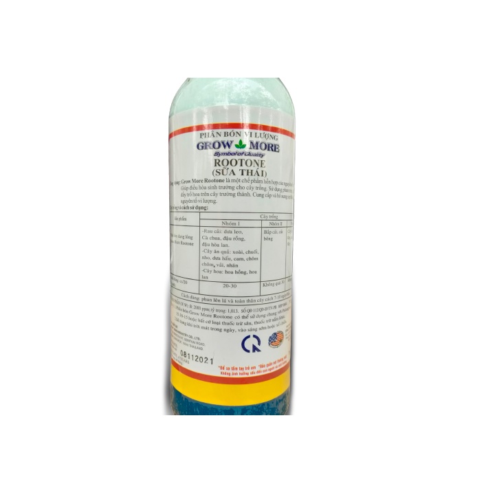 Phân Sữa Thái 725ml - Hàng Thái Lan - Grow More - Phân Bón Vi Lượng Dưỡng Hoa, To Hoa