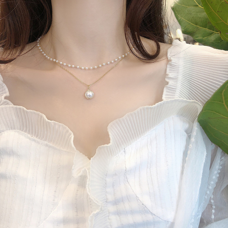 1 vòng cổ Ngọc Trai Thời Trang Nữ Tính