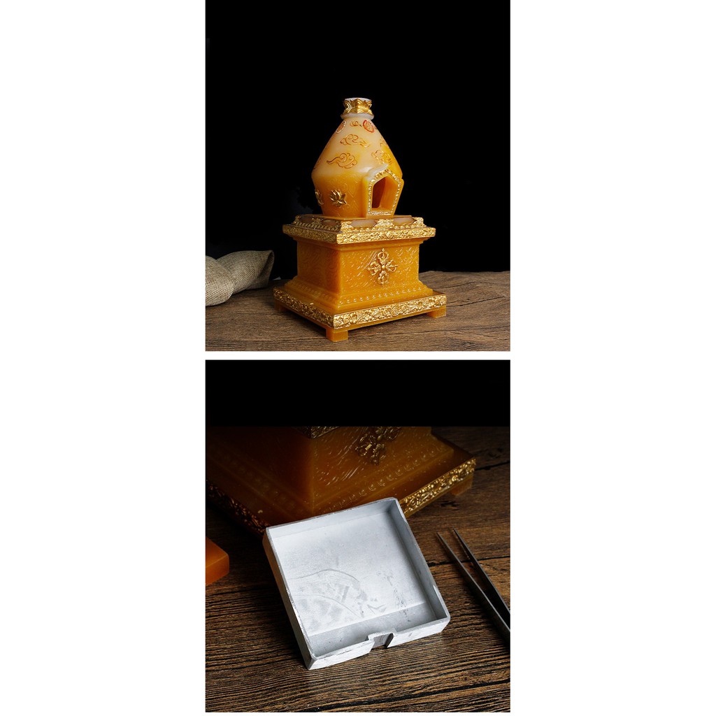 Lò cúng khói hương - pháp khí mật tông - Phật giáo Tây Tạng