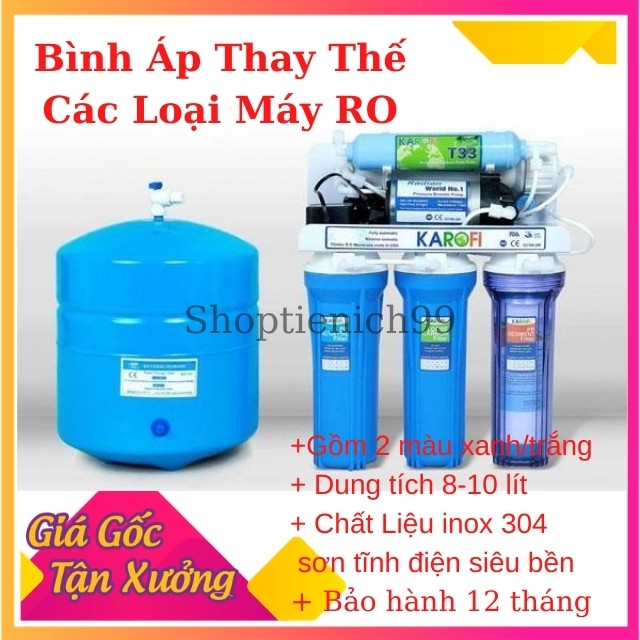 hgnt  Bình Áp Máy Lọc Nước RO- 132 Nhập Khẩu Cao Cấp Giá Rẻ Lắp Cho Các Loại Máy Lọc RO. hgt