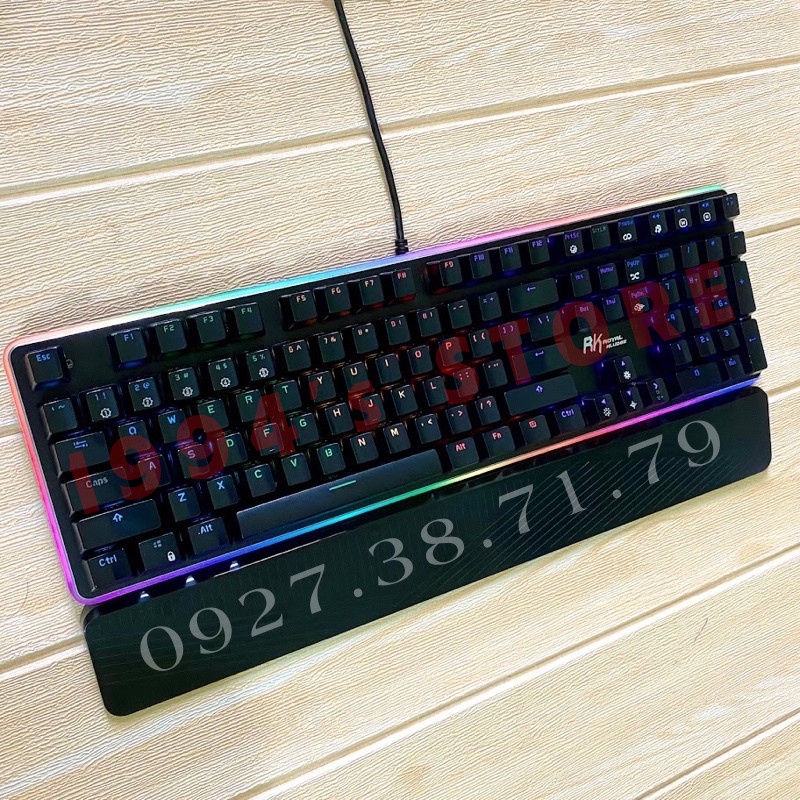 (CÓ SẴN) Bàn phím cơ Gaming RK919L Version 3 - Led RGB viền bàn phím siêu đẹp - Hàng nội địa Trung Quốc