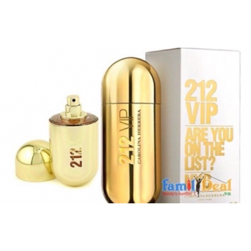 Nước hoa nữ Herrera 212 VIP EDP 80ml