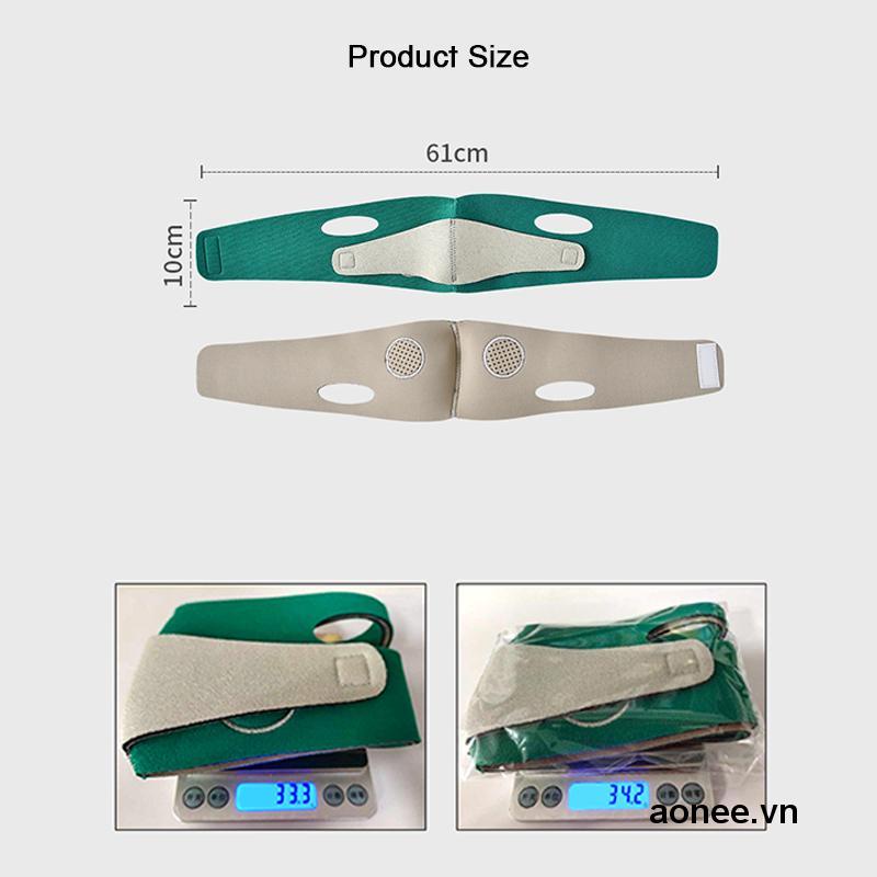 ✨✨Đai nâng cơ định hình mặt vline thon gọn tại nhà hai màu xanh hồng