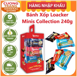 Bánh Xốp Loacker Minis Collection 240g