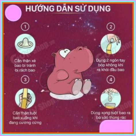 [4 Trong 1] Bao Cao Su Feel Hộp 12 chiếc