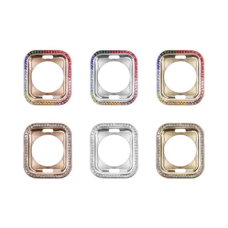 Ốp bảo vệ mặt đồng hồ thích hợp cho Apple Watch 44 40 38 42 mm iWatch dòng 6 SE 5 4