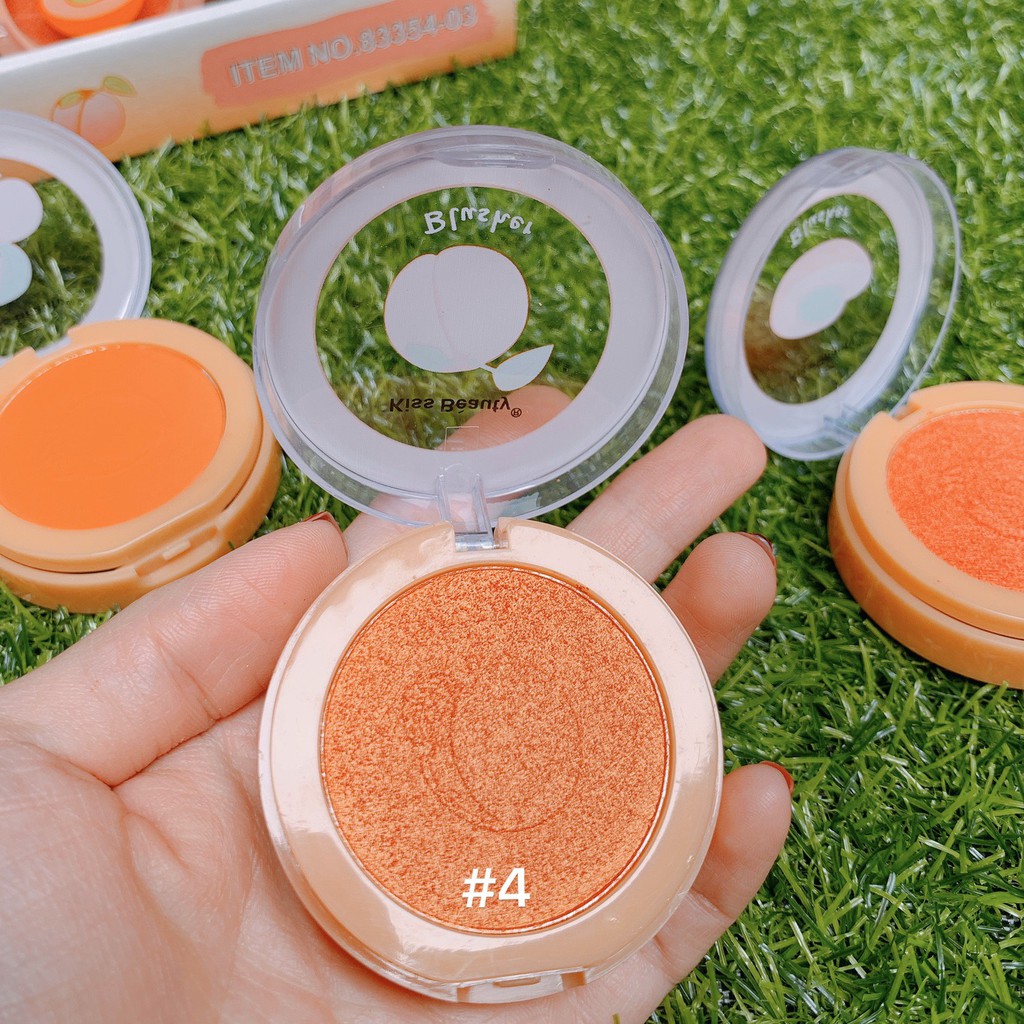Phấn má hồng kiss beauty peach [HOT] | BigBuy360 - bigbuy360.vn
