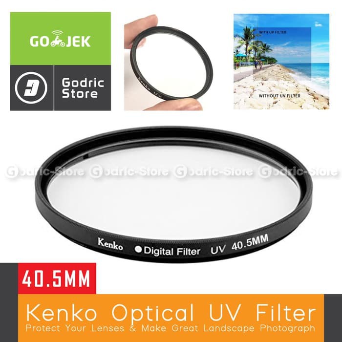 Bộ Lọc Tia Uv Kenko 40.5mm Sony A5100 A6000 A6300 Etc W / Lens 16-50mm