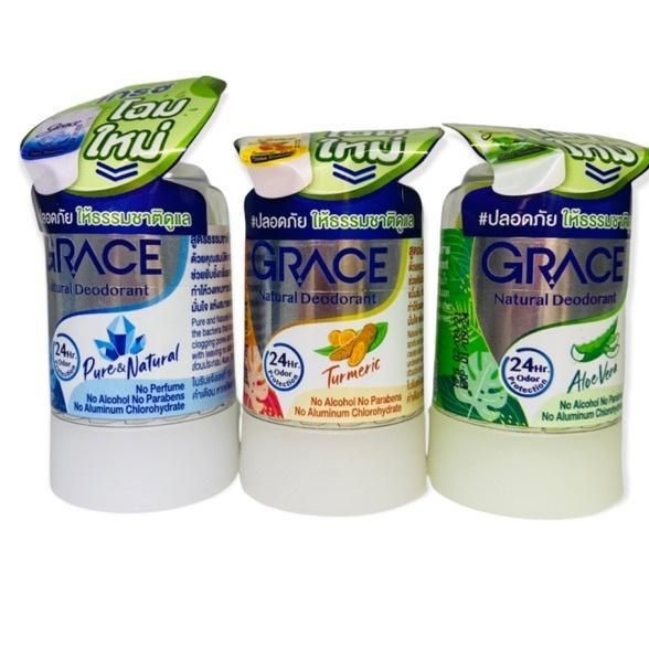 Mẫu mới - Lăn khử mùi phèn chua tự nhiên Thái Lan Khử mùi hiệu quả không kích ứng 50g | BigBuy360 - bigbuy360.vn