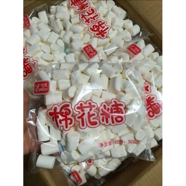 Kẹo marshmallow gói 1kg( còn màu trắng)