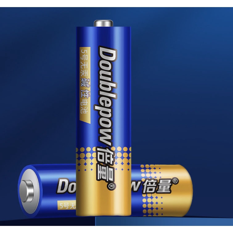 [Hộp Đen] Hộp 20 Viên Pin Tiểu AA (2A) Doublepow 1800mAh Alkaline Battery Không Sạc 1.5V Cam Kết Dung Lượng Thật DP2A