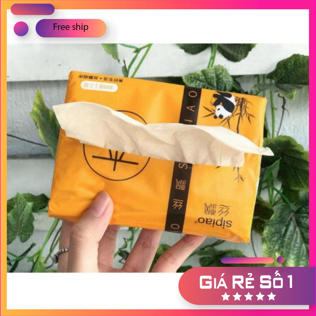 @ HOT CỰC HOT FREE SHIP Giấy Ăn Than Tre Gấu Trúc Hoạt Tính Siêu Dai SIPIAO Cao Cấp GIÁ TỐT CHỈ CÓ TẠI TIỆN ÍCH SHOP . .