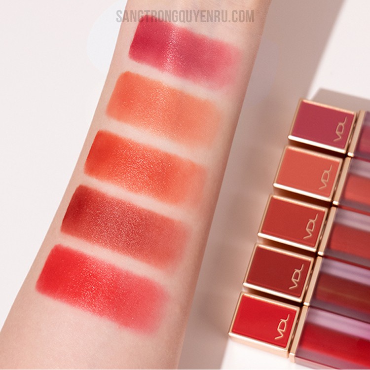 Son kem lì VDL Lip Stain Mashed Velvet - Bí quyết cho đôi môi căng bóng chuẩn gái Hàn