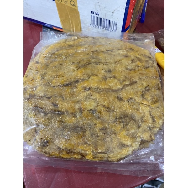 Chuối xiêm ép dẻo phơi khô 500G Loại 1 -Đặc sản Bến Tre