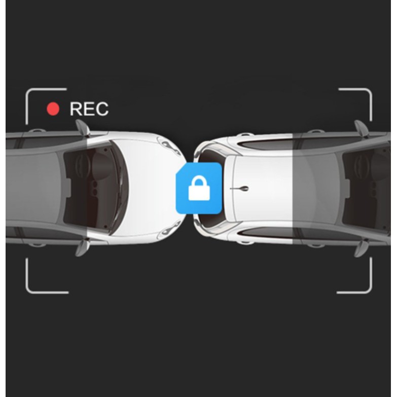 Camera hành trình xe hơi XIAOMI 70mai car 2 D05 cho oto ô tô quay video không dây kết nối điện thoại thông minh