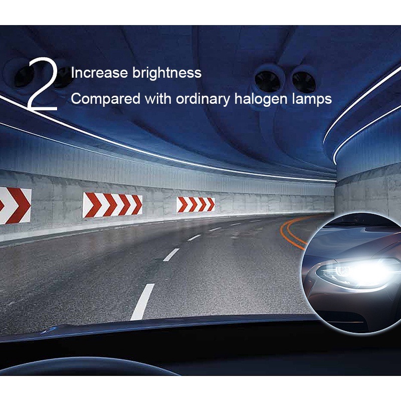 OSRAM Cool Blue Hyper H1 H4 H7 H11 9005 HB3 9006 HB4 5300K Đèn pha ô tô Halogen Bóng đèn sương mù