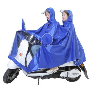 Áo mưa 2 đầu có kính che mặt