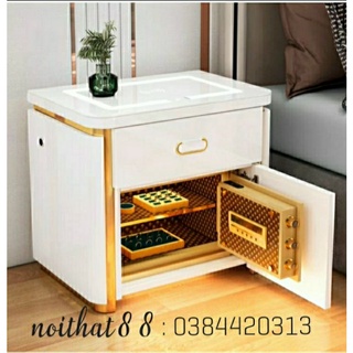 Bàn Tủ Két đầu giường thông minh đa chức năng(MS1530.