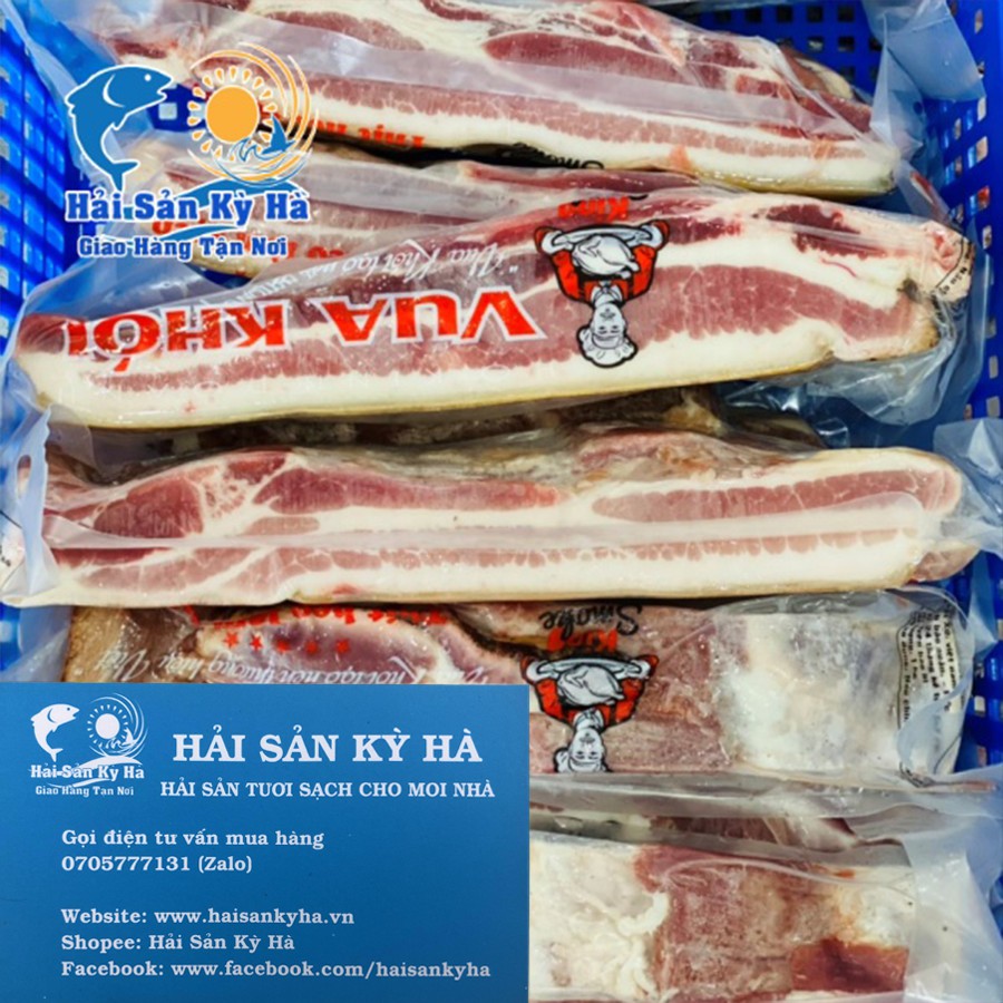 Giá sỉ 1 Kg Ba Rọi Heo Rừng Lai - Q12
