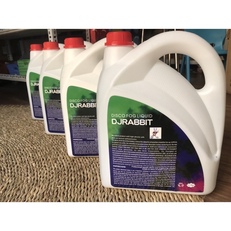 Dầu tạo khói DJRABBIT Can 4.5L Tiêu Chuẩn , nước khói thơm DJ || Dung Dịch máy khói sân khấu, tiệc cưới