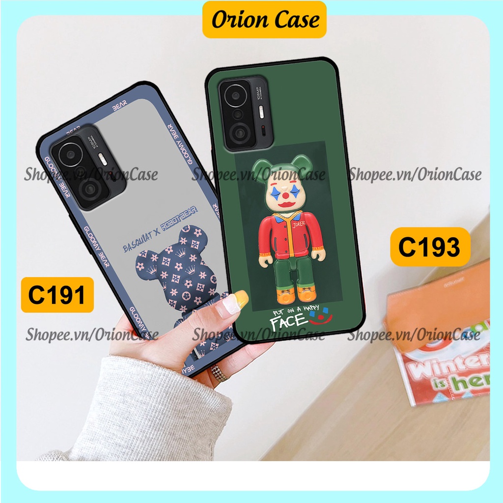 Ốp lưng Xiaomi Mi 11T - Mi 11T Pro in hình bearbrick 3D thời trang, cá tính. ốp chống sốc, bền đẹp