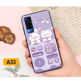Ốp lưng Vivo Y51 2020 - Vivo Y53s - Vivo Y72 5G in hình gấu dễ thương. ốp chống sốc bền đẹp