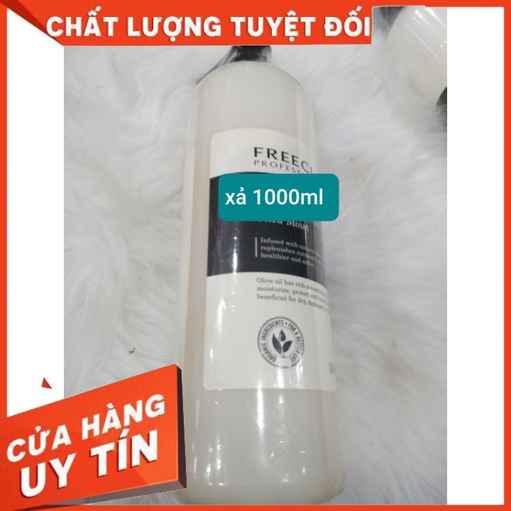 Dầu xả Freecia Golden Olive 1000ml - 500ml -300ml   FREESHIP giúp dưỡng ẩm và phục hồi tóc hư tổn nặng ,giúp tóc mượt