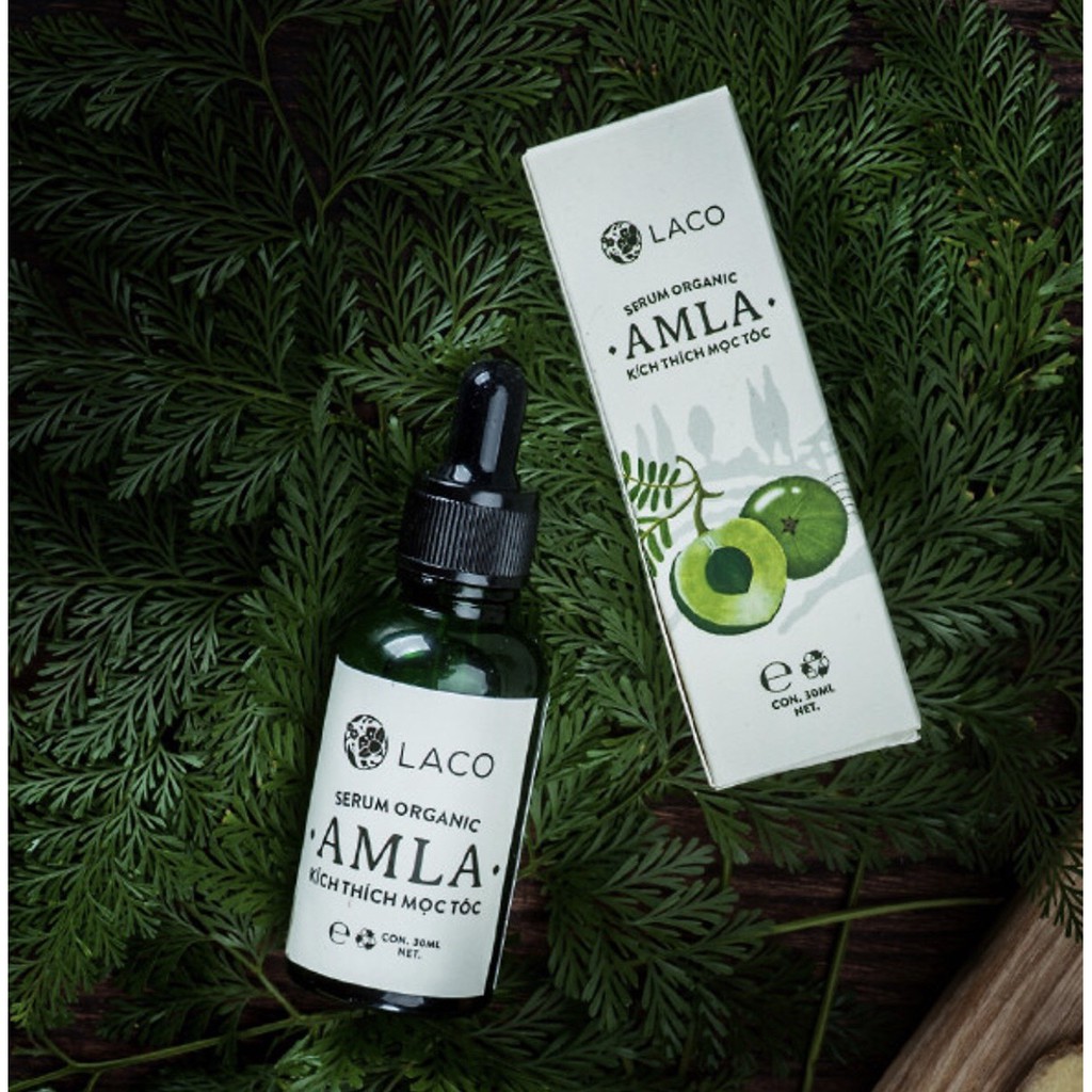 [ƯU ĐÃI] Serum Organic Amla - Kích thích mọc tóc - Chính Hãng - LACO