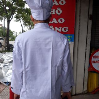 Áo bếp dài tay