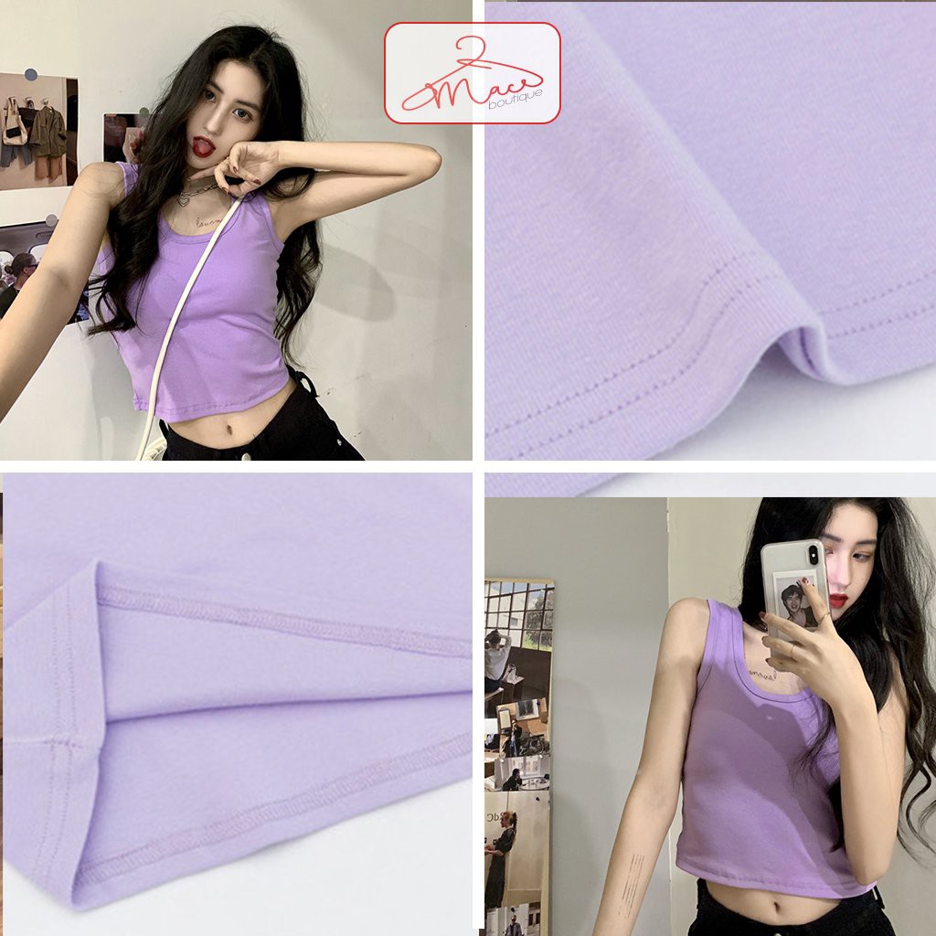 [bán lỗ lấy sao] Croptop nữ có cổ polo, áo crop cổ tròn unisex dáng ôm đẹp cotton co dãn thoáng mát Hàng loại 1