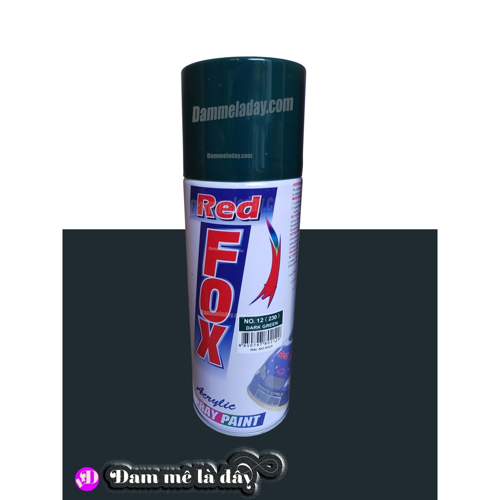 Sơn xịt Redfox – Nhập khẩu Thái Lan