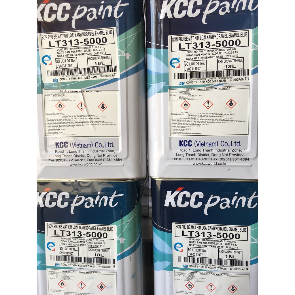 Sơn KCC KORAMEL ENAMEL LT313 18L