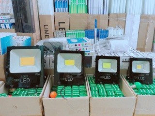ĐÈN PHA LED 100W COB 5054 #320K đủ công suất