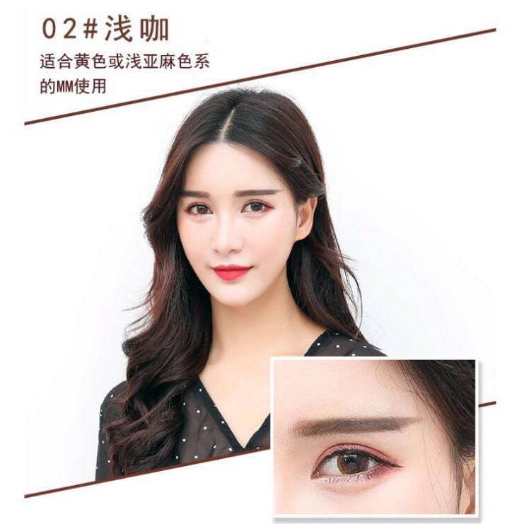Chì kẻ lông mày hai đầu không thấm nước tiện dụng | BigBuy360 - bigbuy360.vn