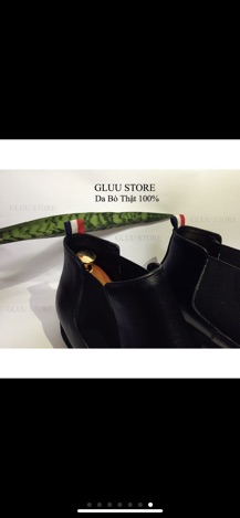 CHELSEA BOOT Da Bò 100% Cổ Lửng