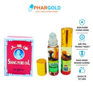 COMBO 1 DẦU THÁI ĐỎ 3 ML + DẦU SÂM LĂN 8 ML